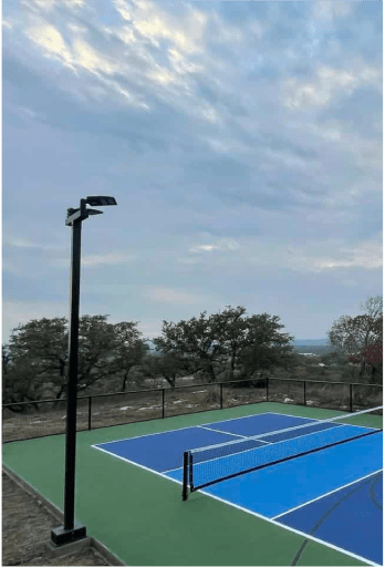 Image of CourTex Pickleball Court Lighting for nighttime play