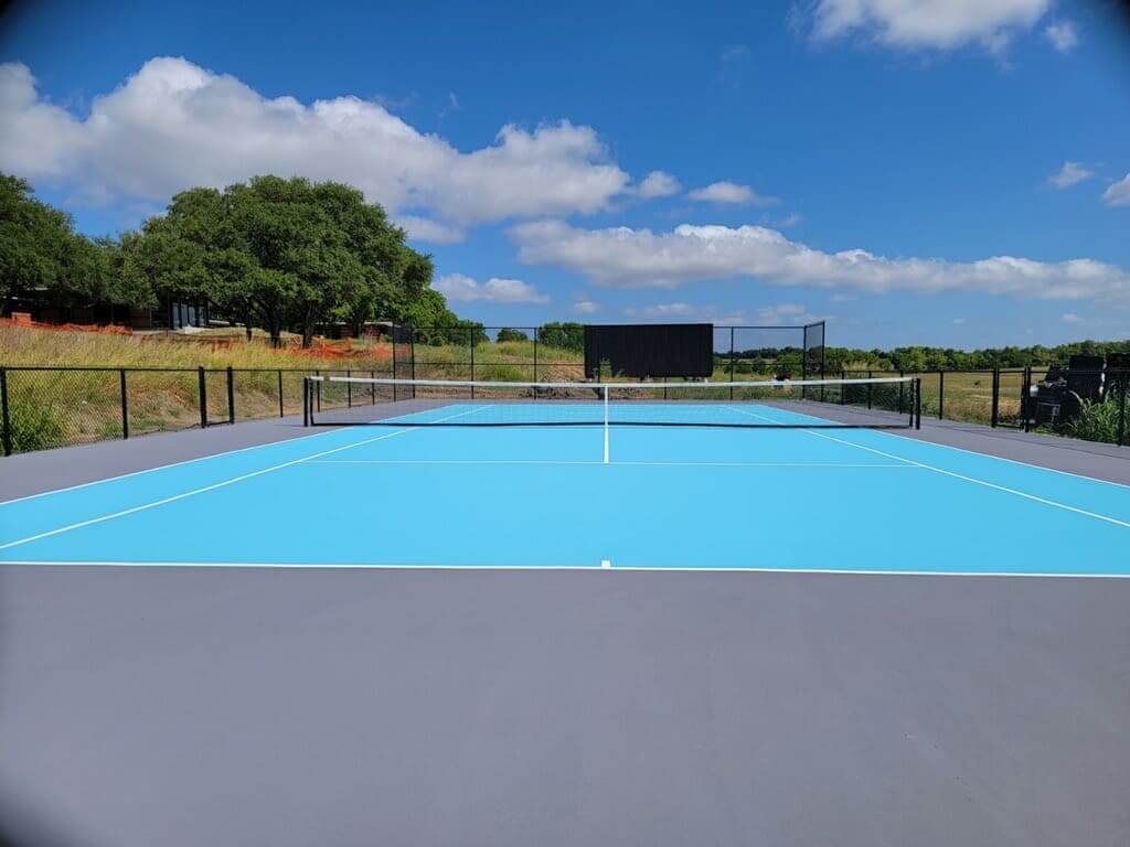 Pickleball item, blue, gray
