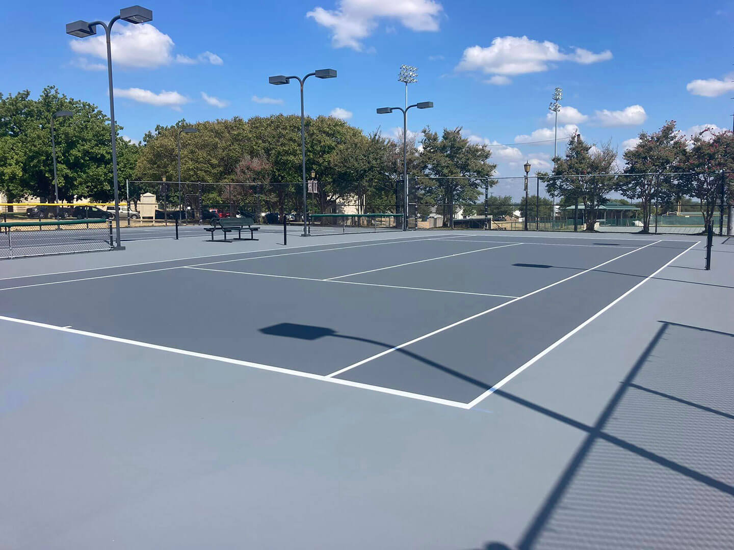 Tennis, gray, light gray